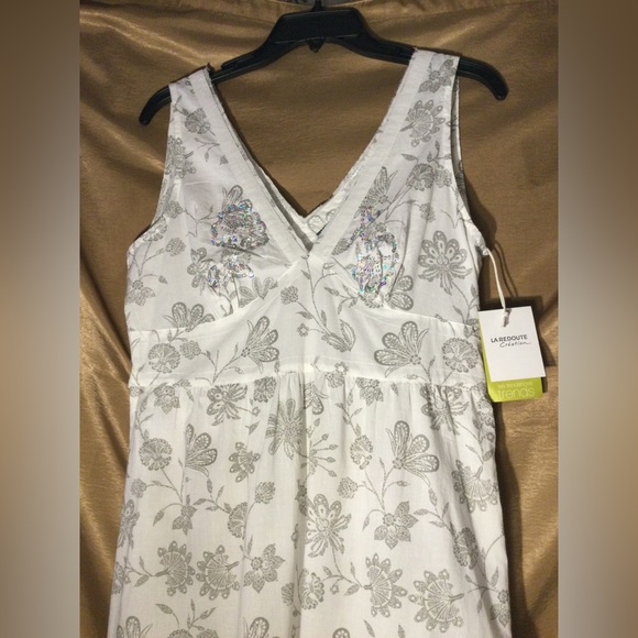 NEW with Tags—La Redoute maxi dress with sequins, size 6 - Picture 2 of 11